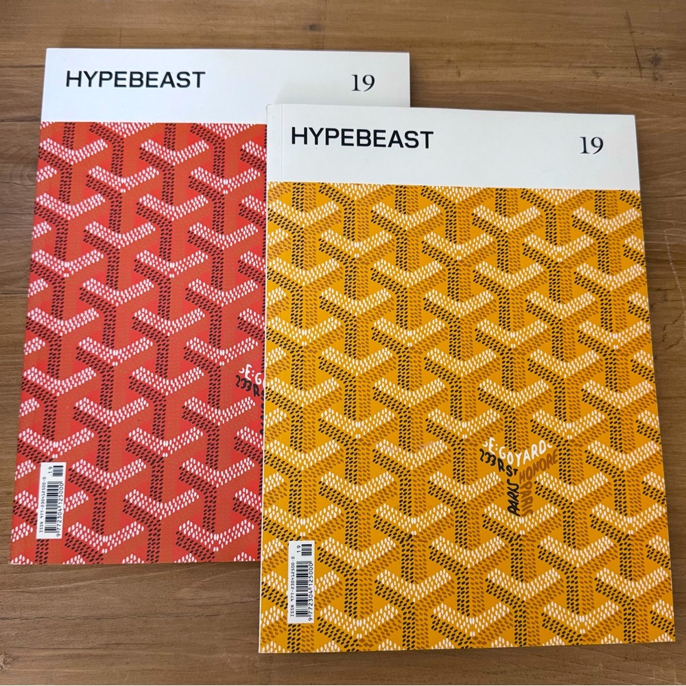 Goyard x HYPEBEAST special edition magazines